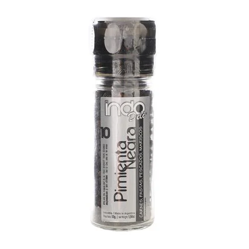 Molinillo pimienta negra - indo deli 55gr - Especias - Beef Club